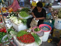 Local market Cambodia