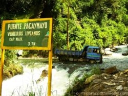 Machu Picchu by bus