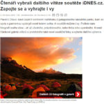 iDnes - vyhra ve fotosoutezi