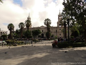 Plaza de Armas Arequipa Peru