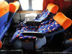 Travelling by bus to Iguacu