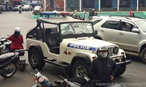 Police car Vietnam