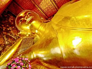 Ležící Buddha Bangkok