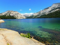 Tenaya Lake Tioga Pass Yosemite