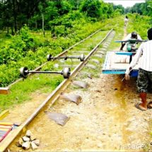 Train in Battambang