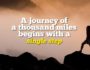 single step, journey, travelling