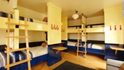 hostel room