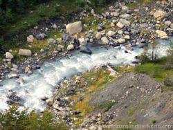 river in Torres del Paine