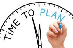 plan, time to plan