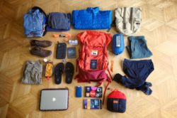 travel gear, equipment